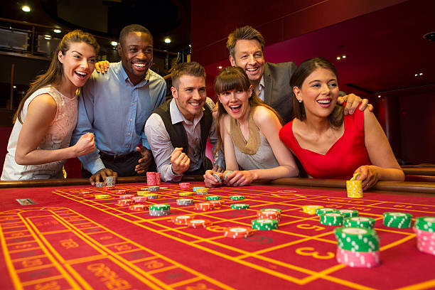 Live dealer studio with multiple camera feeds and professional gaming table setup